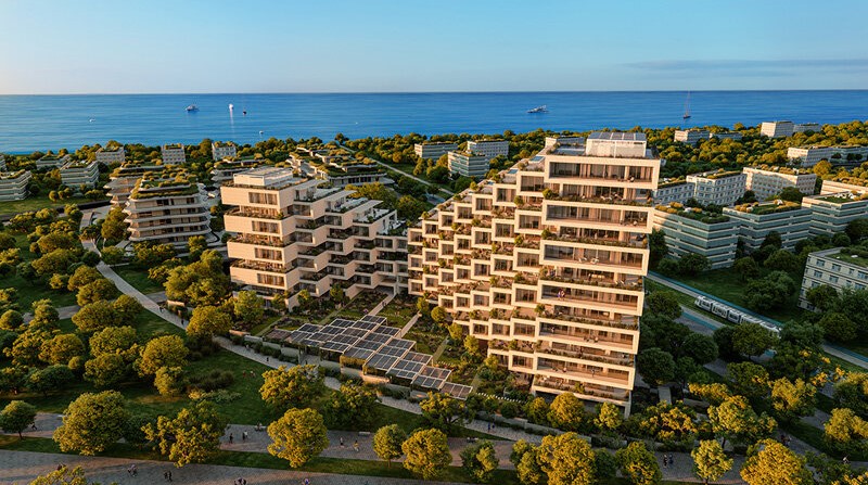 bjarke ingels group reveals a look inside park rise homes for athens coastal ellinikon project - 14549